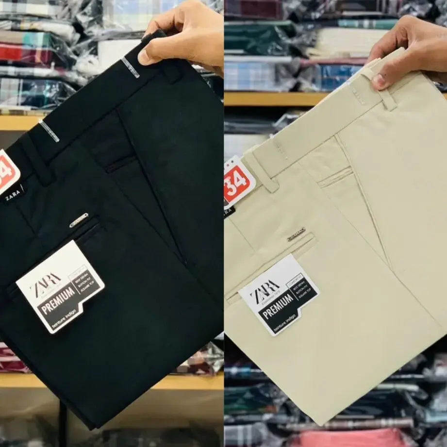 Buy Zara Men’s Formal Pant Combo Online – Latest Styles