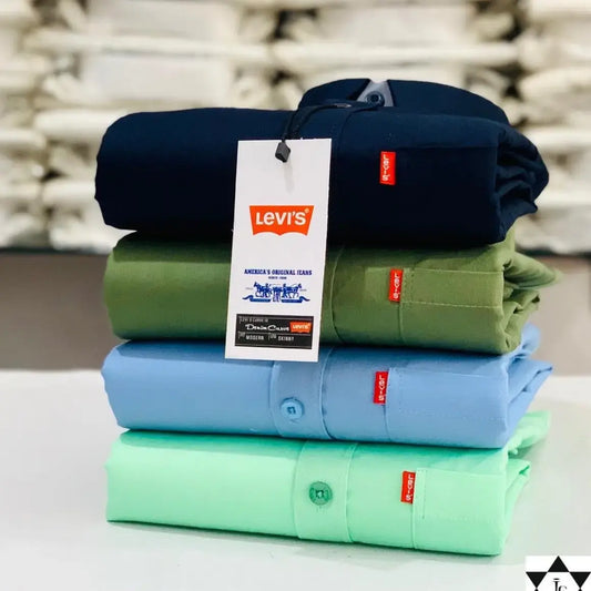 Levi's Plain Shirts Combo (Pack of 4)