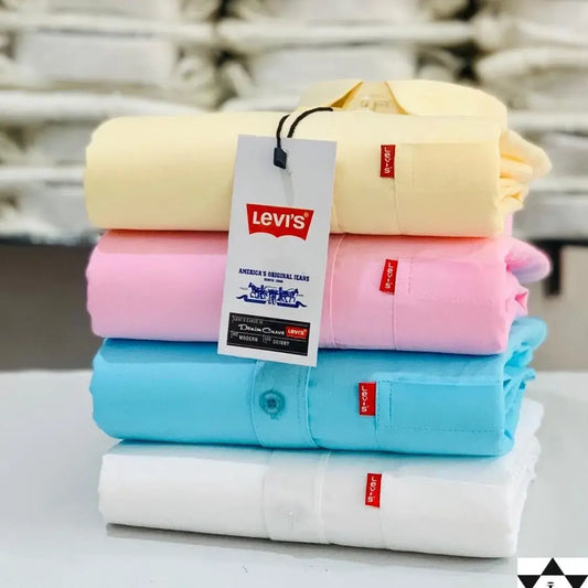Levi's Plain Shirts Combo (Pack of 4)