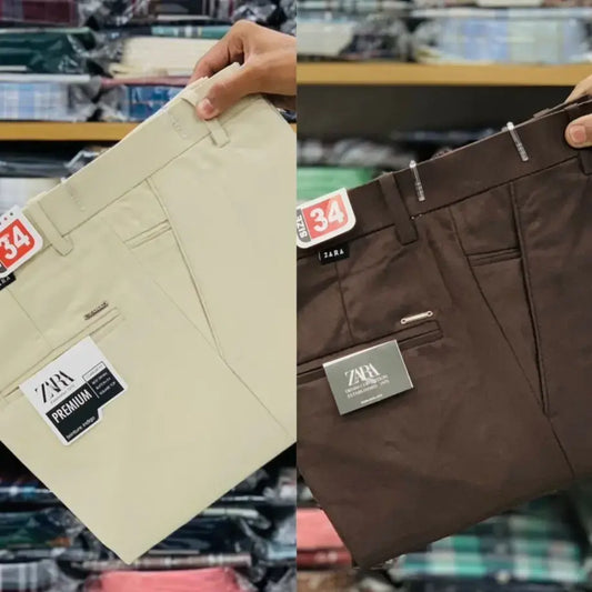 Best Zara Men’s Formal Pant Combo – Office & Party Ready